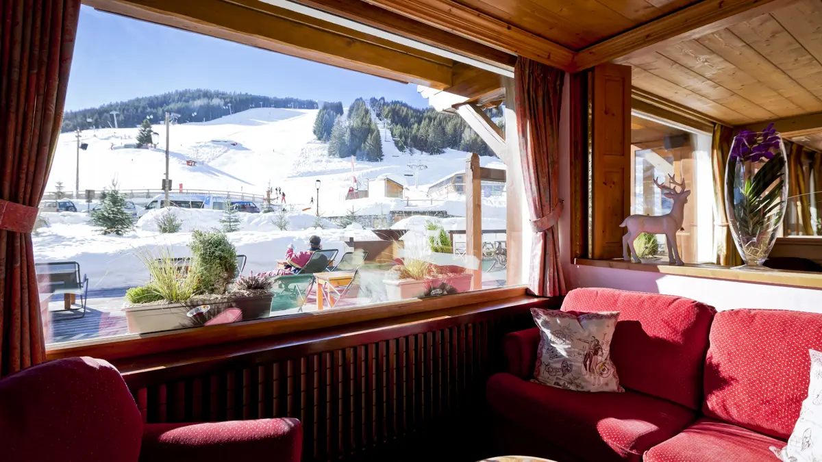Hotel Les Flocons Courchevel Lounge