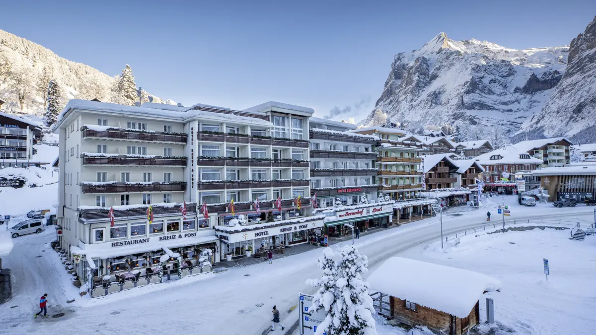 Hotel Kreuz And Post Grindelwald Exterior