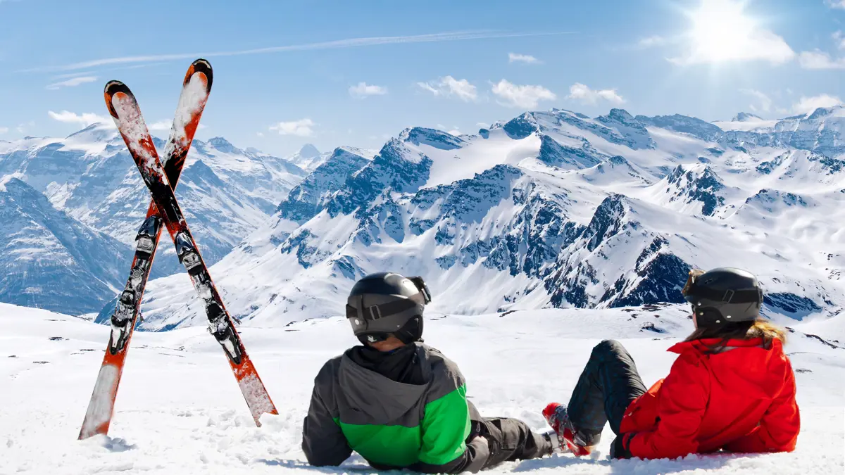 France Alpe D'huez Sarenne Run Ski