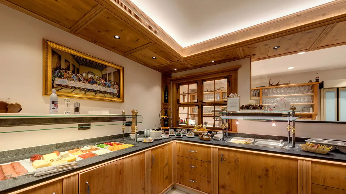 Hotel Jagerhof Ischgl Buffet