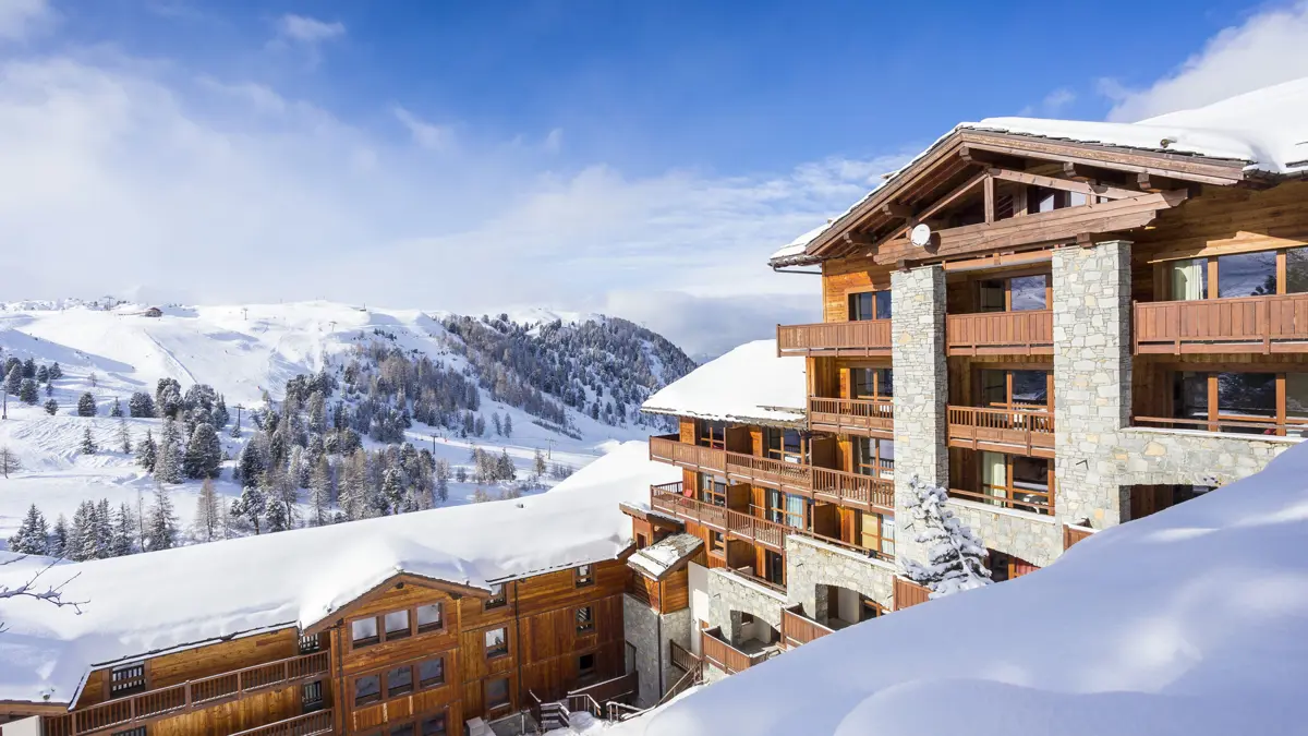 Hotel Des Deux Domaines La Plagne Exterior 5