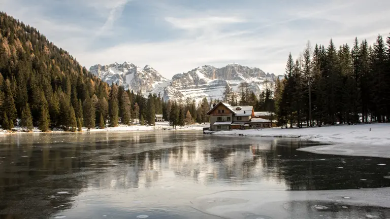 A scenic view of a landscape