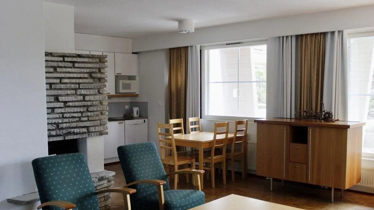 Tunturi Hotel Suites Saariselka Two Bedroom Apartment 69 79M² Lounge Kitchen