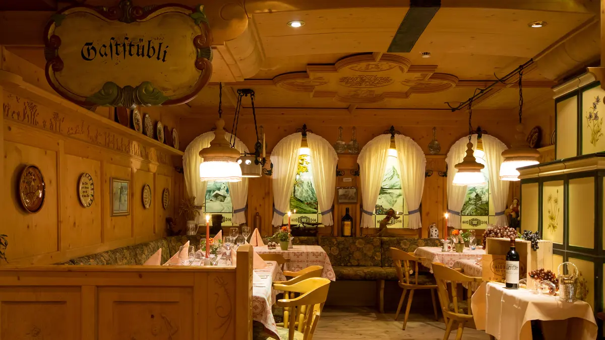 Hotel Romantik Schweizerhof Grindelwald Restaurant