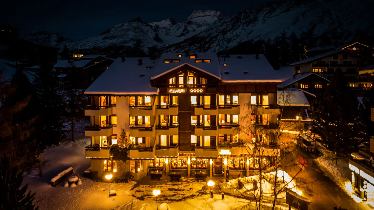 Hotel Allalin Saas Fee Exterior