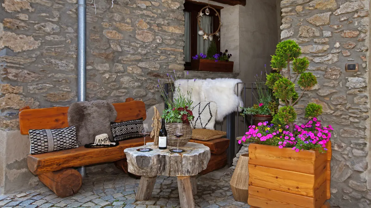 Inghams Italy Milky Way Sauze Chalet Faure Terrace