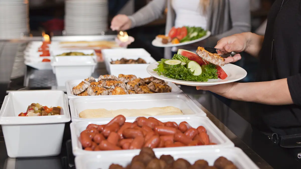 Holiday Club Hotel Saariselka Buffet Spread 3