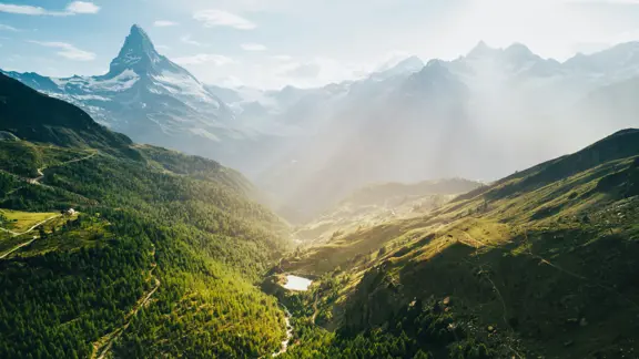 Zermatt Matterhorn At Golden Hour