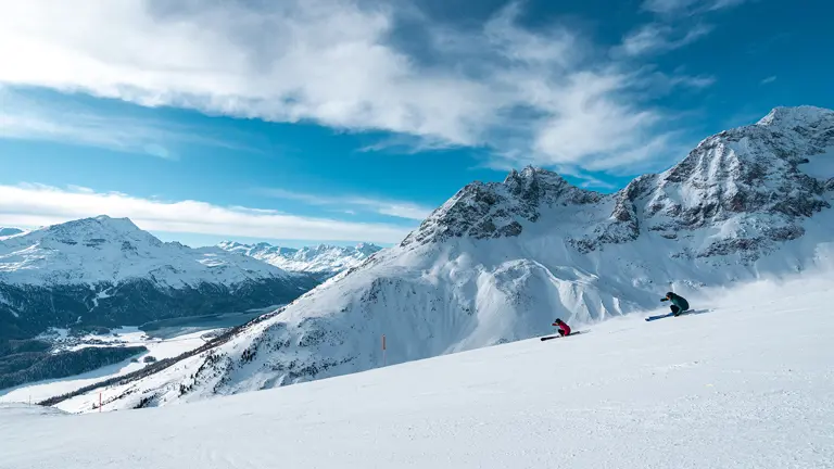 A scenic view of a landscape