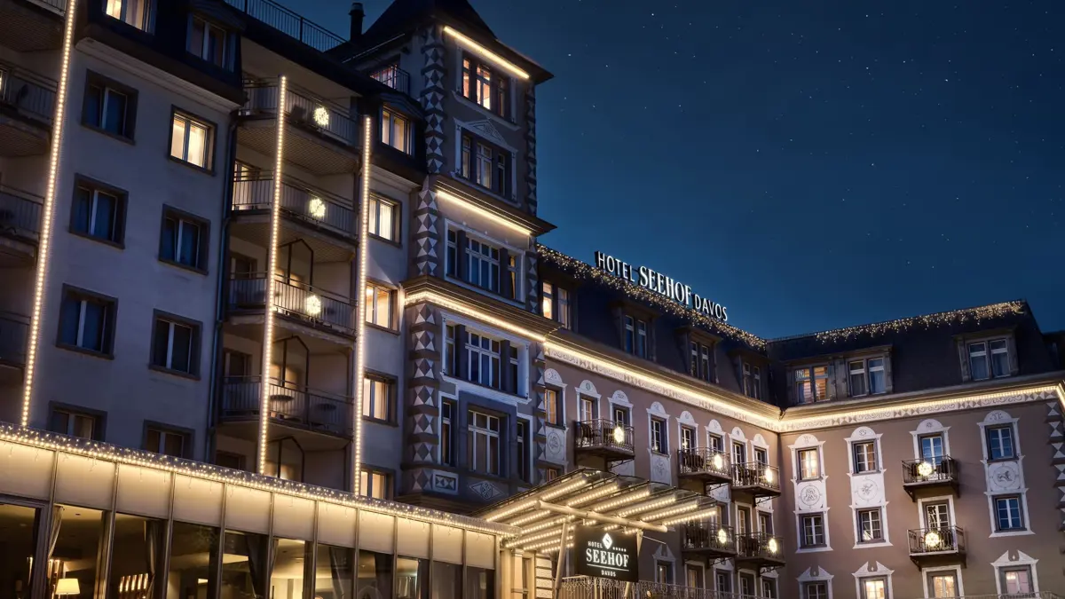 Hotel Seehof Davos Exterior 4