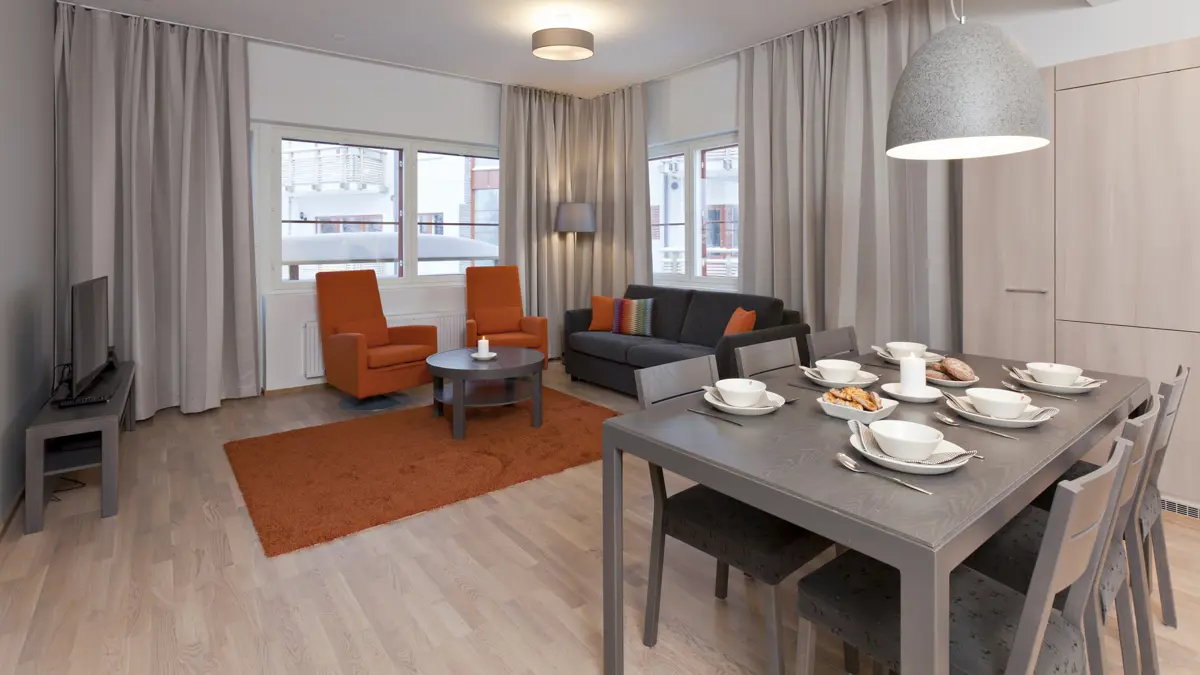 Holiday Club Apartments Saariselka Two Bedroom Apartment Lounge