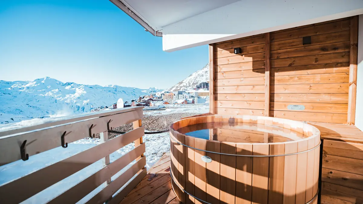 Hotel Fahrenheit Seven Val Thorens Wellness Area Nordic Bath
