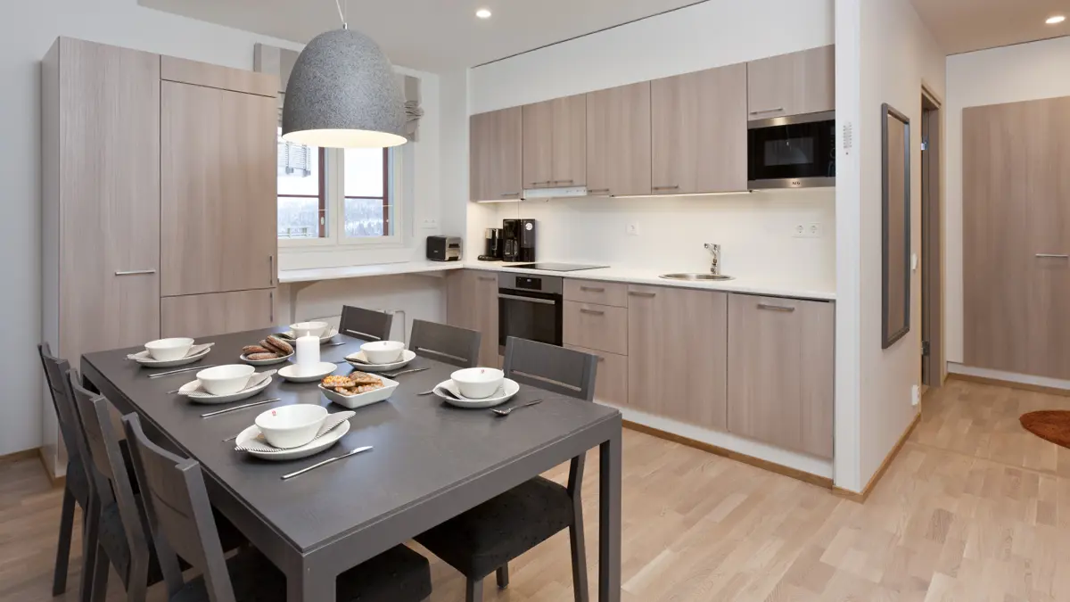Holiday Club Apartments Saariselka Two Bedroom Apartment Kitchen Diner