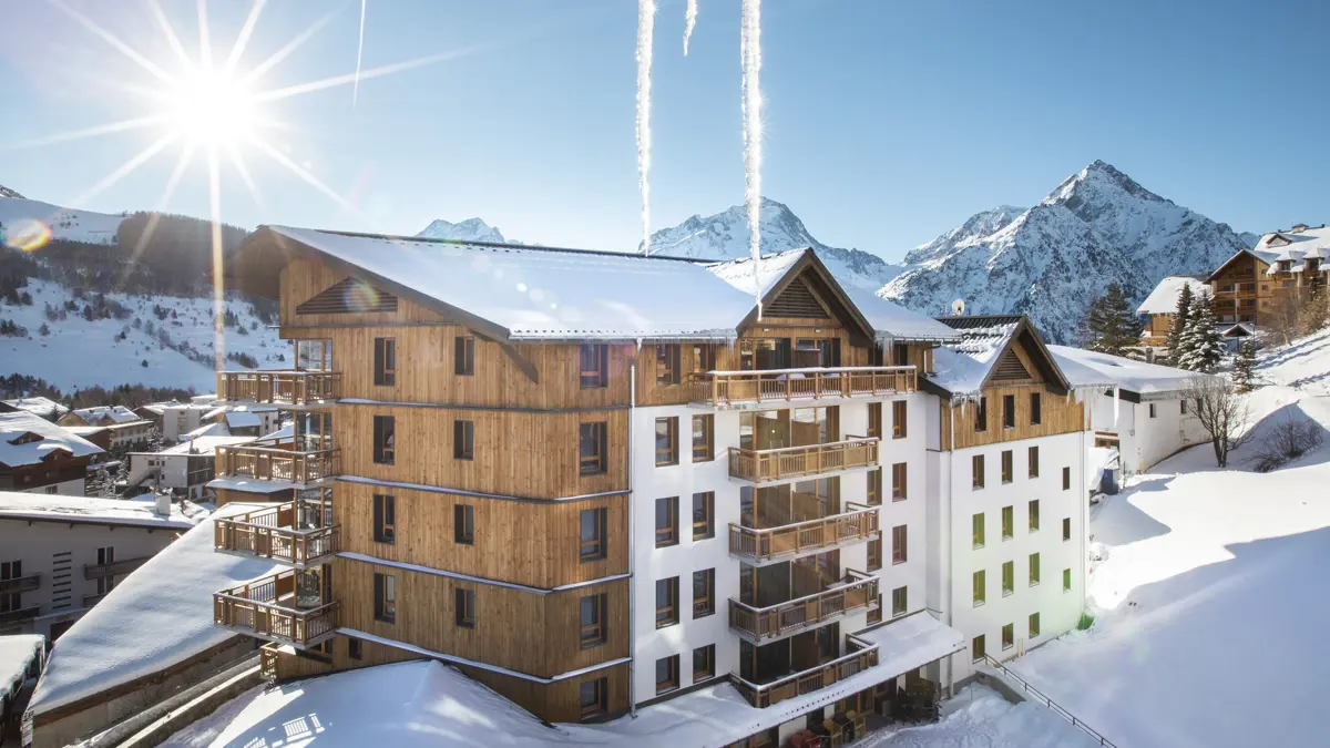 Residence Les Clarines Les Deux Alpes Resort Viewresidence Les Clarines Les Deux Alpes Exterior