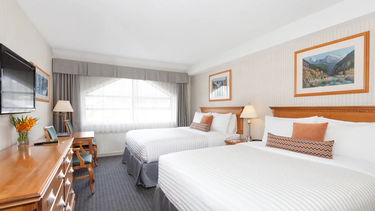 Listel Hotel Whistler Deluxe Room Two Queen Beds