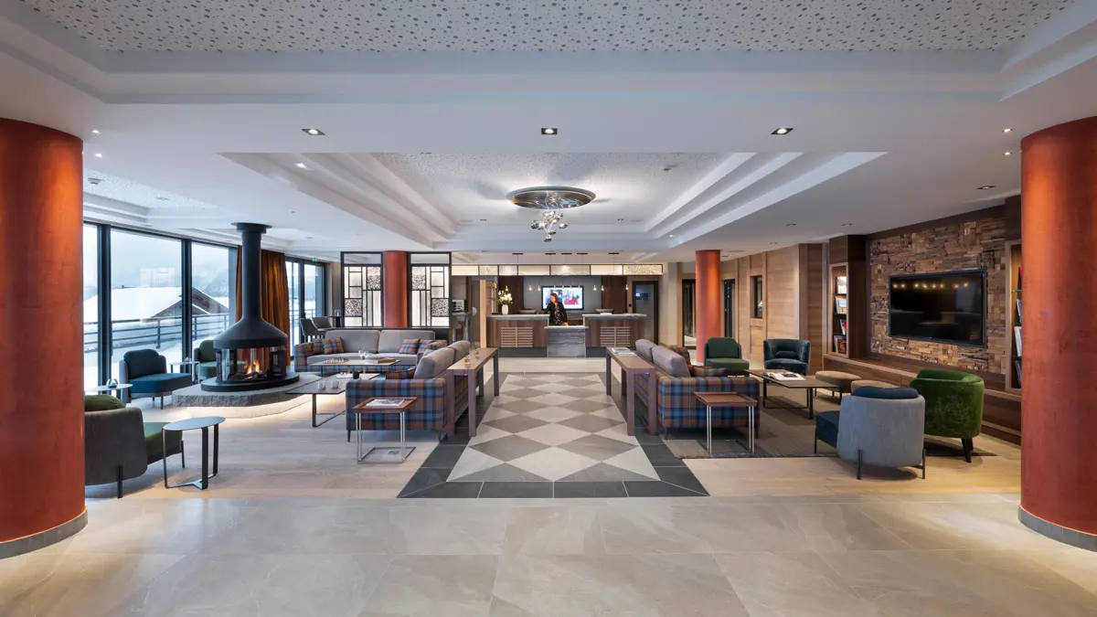 Hotel Alpen Lodge La Rosiere Bar Lounge