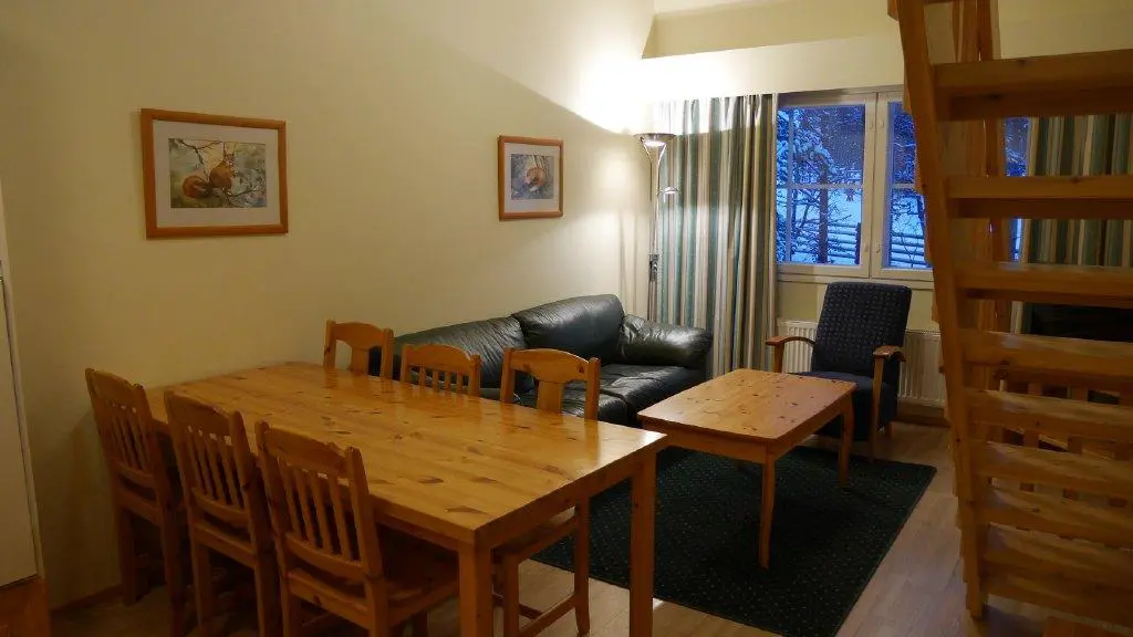 Tunturi Hotel Suites Saariselka Three Bedroom Apartment 68 98M² Lounge Area
