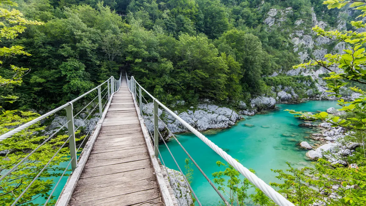 Bridge Bovec Slovenia