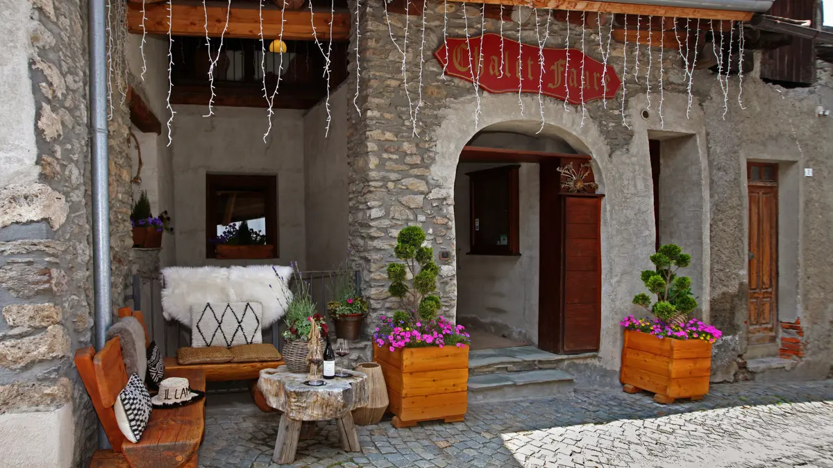 Chalet Faure Entrance
