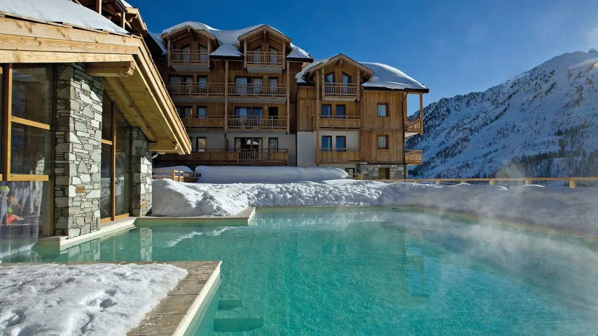 Hameau Des Airelles Apartments Montgenevre Pool 2
