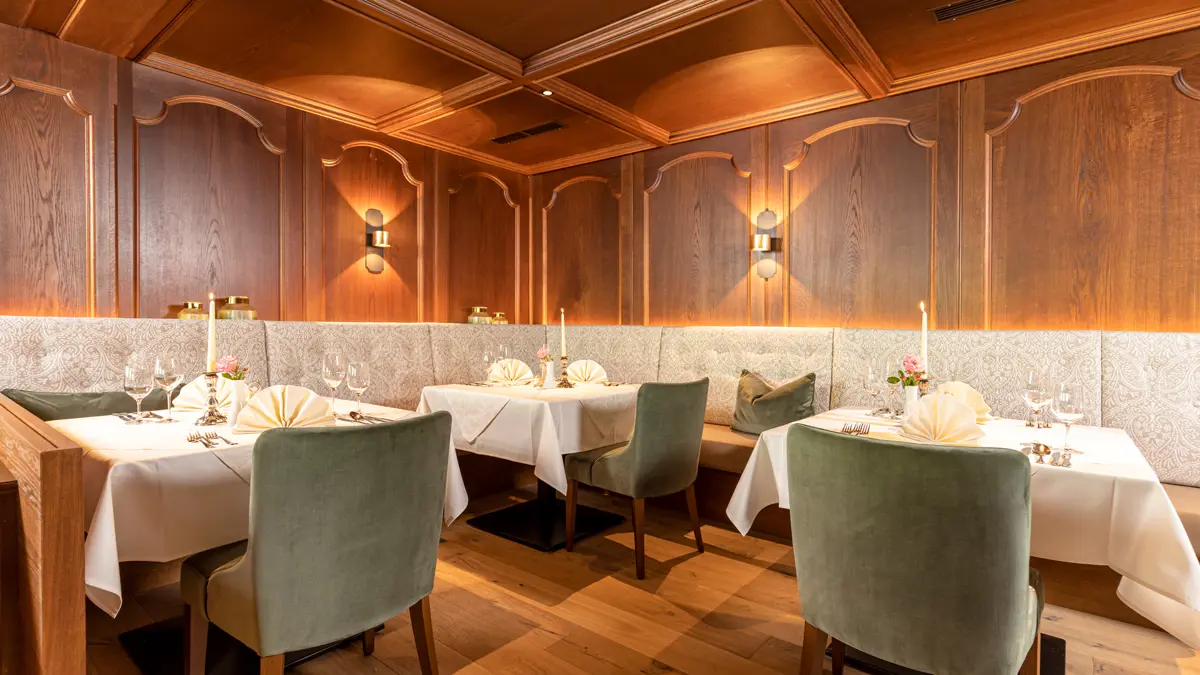 Hotel Alpacherhof Alpbach Dining Room