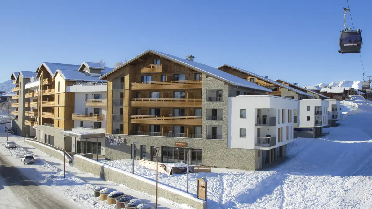 L'eclose Apart Hotel Alpe D'huez Exterior
