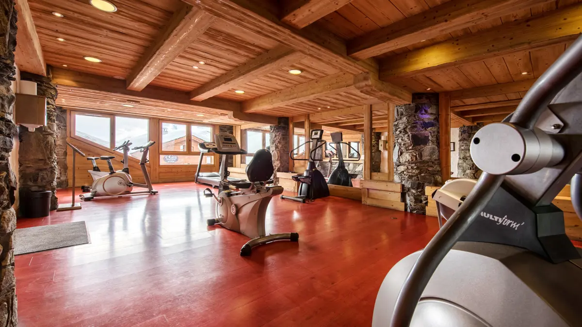 Les Cimes Blanches Apartments La Rosiere Fitness Room