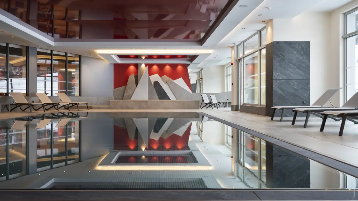 Residence Alhena Flaine Pool 3